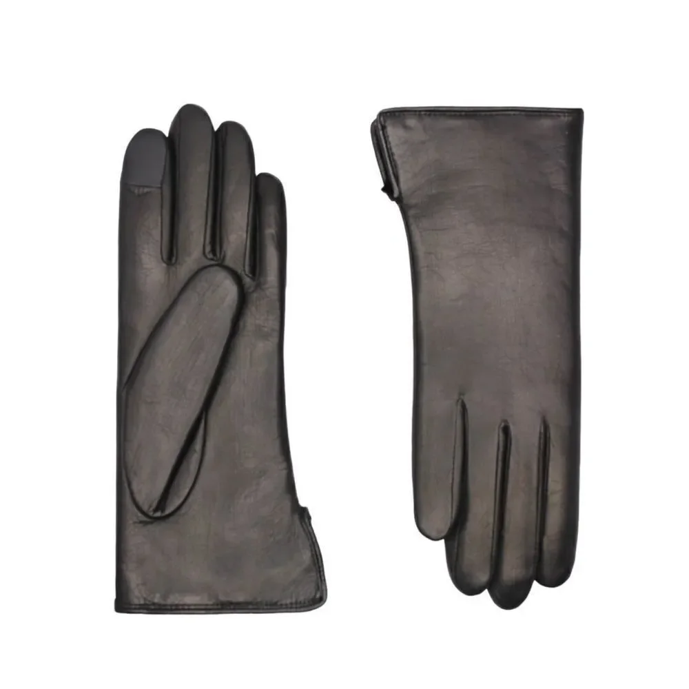 Agnelle Rabbit and Lambskin Gloves NWT